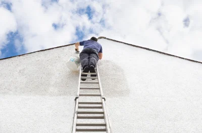 Peinture extérieure à Sainte-Ouenne — façades et ravalement